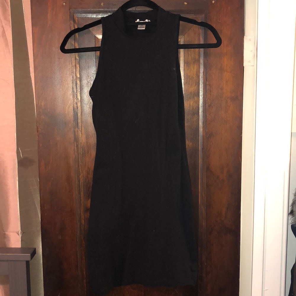mock neck dress